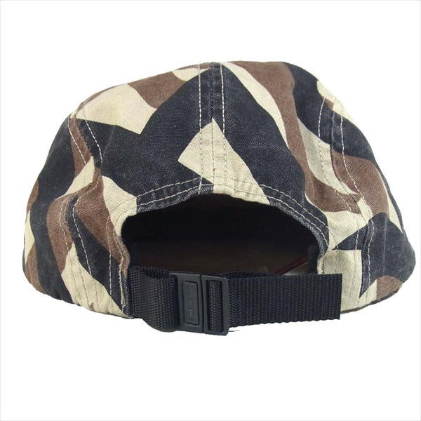 Supreme シュプリーム 未使用 19AW MILITARY CAMP CAP TAN TRIBAL CAMO 迷彩 カモ USA製  ベージュ系【極上美品】【中古】