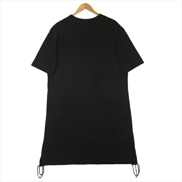 Yohji Yamamoto ヨウジヤマモト GroundY GN-T02-040 30/cotton Jersey A Tied ドローコード ロング丈 カットソー ブラック系 03【新古品】【未使用】【中古】