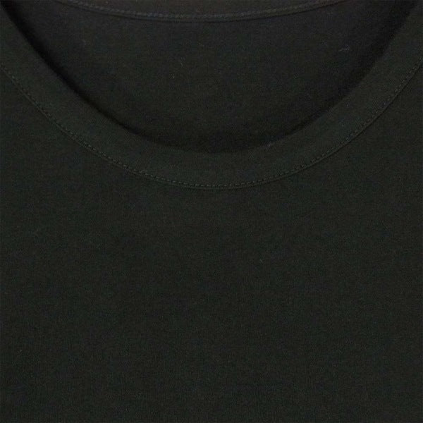 Yohji Yamamoto ヨウジヤマモト GroundY GN-T02-040 30/cotton Jersey A Tied ドローコード ロング丈 カットソー ブラック系 03【新古品】【未使用】【中古】