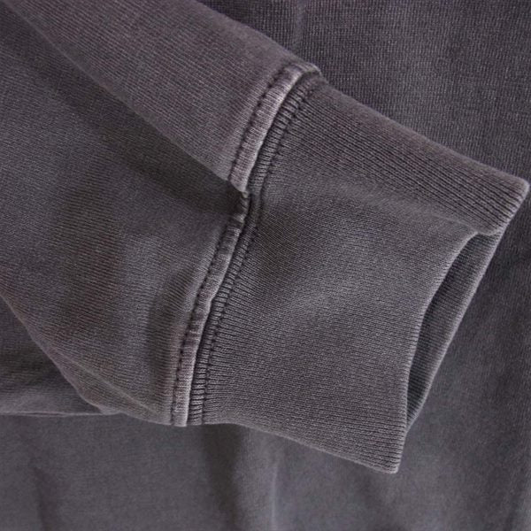 Supreme シュプリーム 20ss overdyed l/s top オーバーダイ 長袖 グレー系 M【極上美品】【中古】