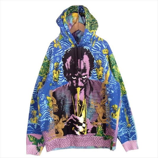 Supreme シュプリーム 20ss Miles Davis Hooded Sweatshirt マイルス デイヴィス プリント プルオーバー マルチカラー系 L【中古】