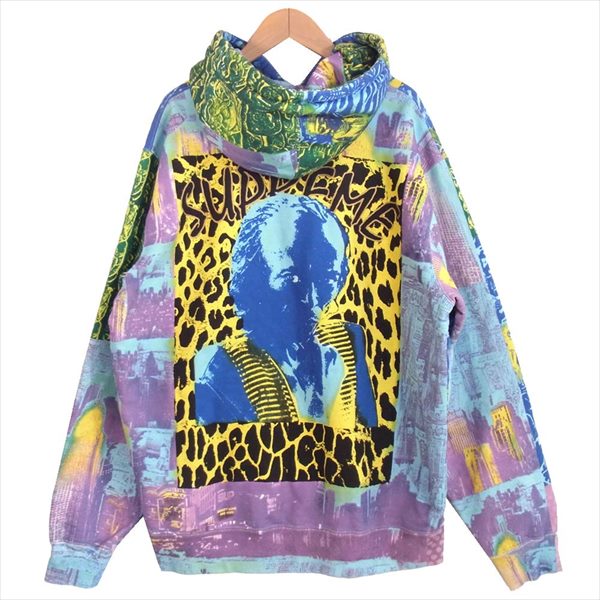 Supreme シュプリーム 20ss Miles Davis Hooded Sweatshirt マイルス デイヴィス プリント プルオーバー マルチカラー系 L【中古】