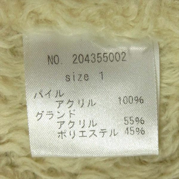 STUDIOUS ステュディオス 204355002 ライナー付き 日本製 コート モッズコート ブラック系 ブラック系 1【中古】