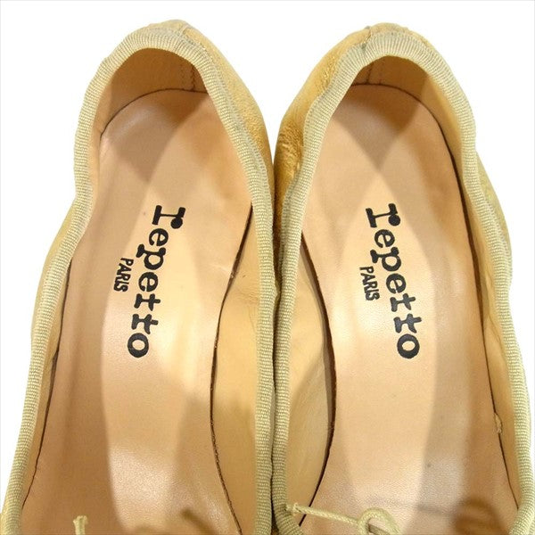 repetto レペット ハイヒール バレエシューズパンプス バレエ レディース パンプス ゴールド系 37.5【中古】