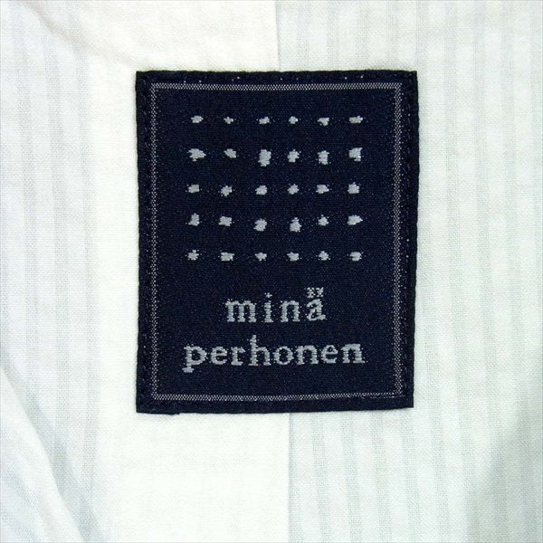 mina perhonen ミナペルホネン js6106 forest parade フォーレスト パレード レディース カットソー ライトグリーン系 1【中古】