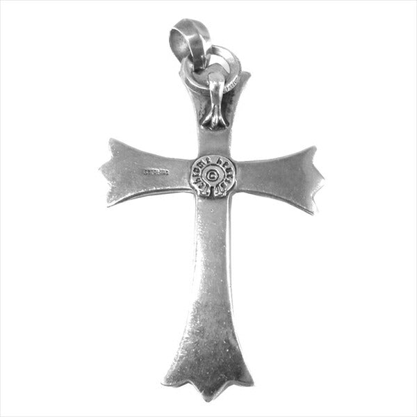 CHROME HEARTS クロムハーツ（原本有） 国内正規店原本付属 CH ラージクロス with ベイル ペンダントトップ シルバー【中古】