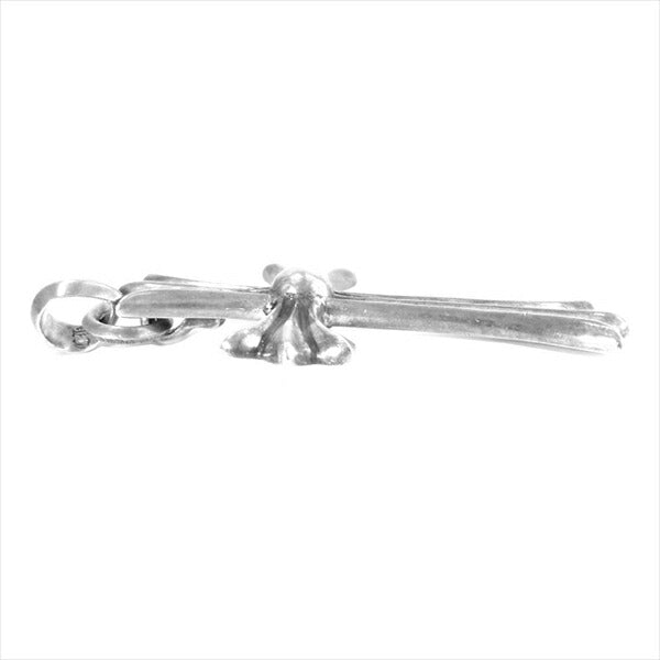 CHROME HEARTS クロムハーツ（原本有） 国内正規店原本付属 CH ラージクロス with ベイル ペンダントトップ シルバー【中古】