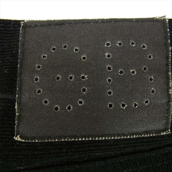 GB SKINS ジービースキンズ GB83LP045CD コーデュロイ スター刺繍 ストレート パンツ ブラック系 ブラック系 38【中古】