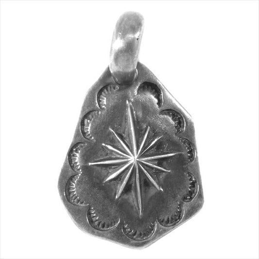 SAAD サード 太陽神 タタキ メンズ 925silver ネックレストップ ペンダントトップ シルバー シルバー【中古】