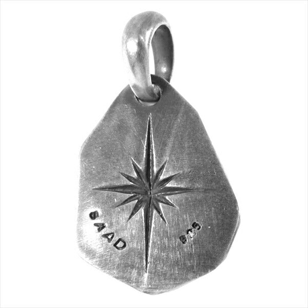 SAAD サード 太陽神 タタキ メンズ 925silver ネックレストップ ペンダントトップ シルバー シルバー【中古】