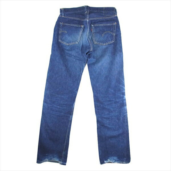 Levi's リーバイス ヴィンテージ/ビンテージ 50年代製 501 XX 両面タブ オリジナル デニム パンツ インディゴブルー系 W実寸30inch程度【中古】