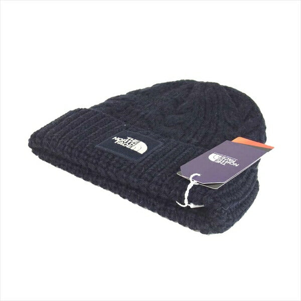 THE NORTH FACE ノースフェイス NN8858N Cable Knit Cap ケーブル ニットキャップ 黒系 黒系【新古品】【未使用】【中古】