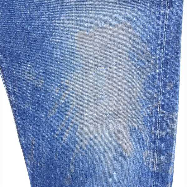 Levi's リーバイス BIG E 赤タブ 紙パッチ ボタン裏刻印8  パンツ インディゴブルー系 表記なし(実寸32インチ程度)【中古】