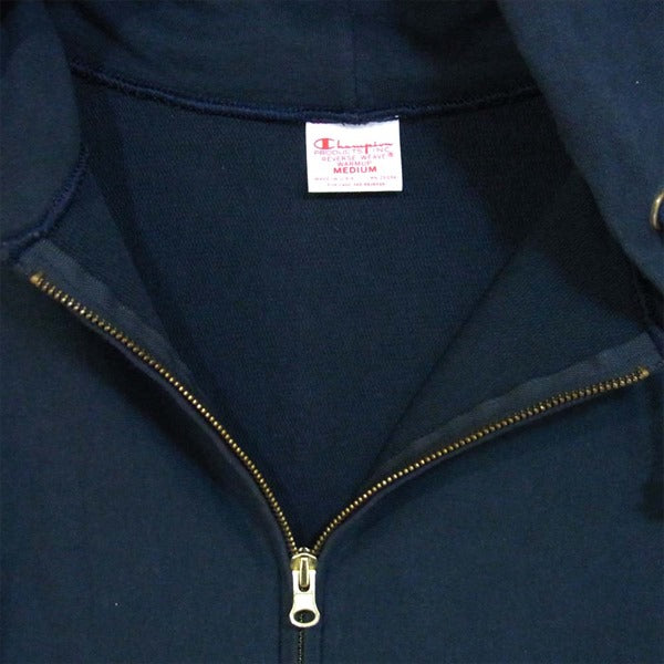 Champion チャンピオン ジャーナルスタンダード JOURNAL STANDARD ジップパーカー パーカー ネイビー系 ネイビー系 M【中古】