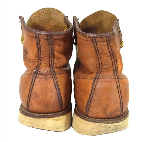 RED WING レッドウィング 8110 97年製 犬刻印  後期 アイリッシュセッター モック トゥ ブーツ ブラウン系 ブラウン系 7 1/2E【中古】