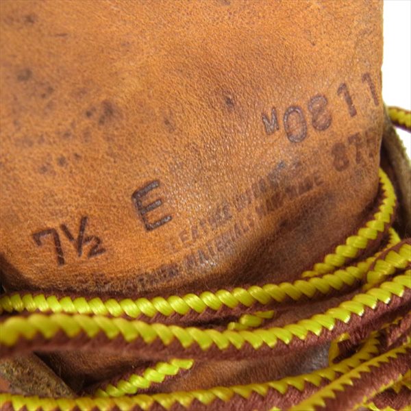 RED WING レッドウィング 8110 97年製 犬刻印  後期 アイリッシュセッター モック トゥ ブーツ ブラウン系 ブラウン系 7 1/2E【中古】