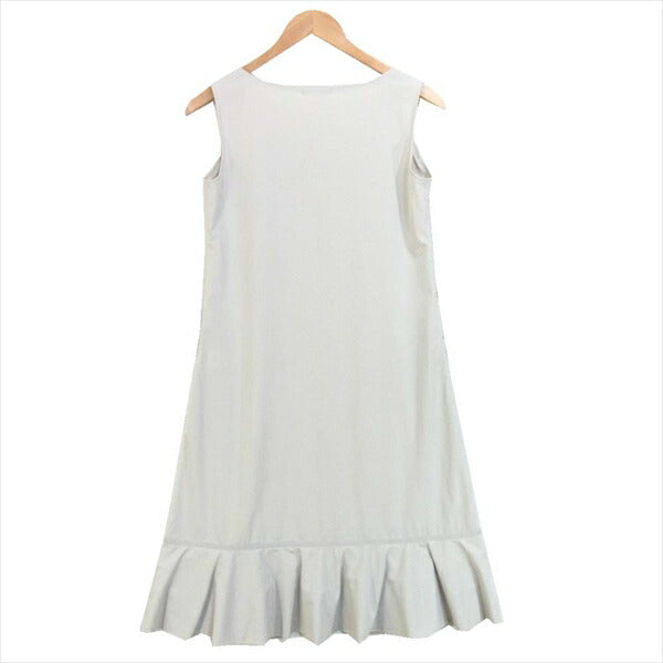 FOXEY フォクシー giRL ノースリーブワンピース ノースリーブ 日本製 レディース ワンピース グレー系 グレー系 S【中古】