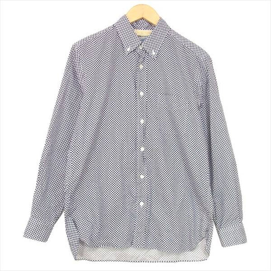 TENDERLOIN テンダーロイン スタイリストジャパン The Stylist Japan B.D L/S SHIRT ボタンダウン 長袖シャツ ネイビー系 ネイビー系 S【美品】【中古】