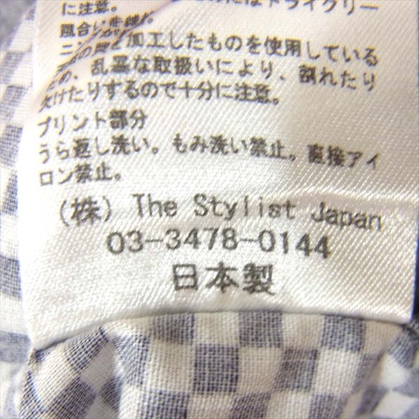 TENDERLOIN テンダーロイン スタイリストジャパン The Stylist Japan B.D L/S SHIRT ボタンダウン 長袖シャツ ネイビー系 ネイビー系 S【美品】【中古】