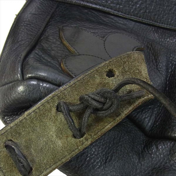 CHROME HEARTS クロムハーツ（原本無） フレアニー ダガージップ ガンスリンガー レザー リュック バックパック バッグ ブラック系【中古】