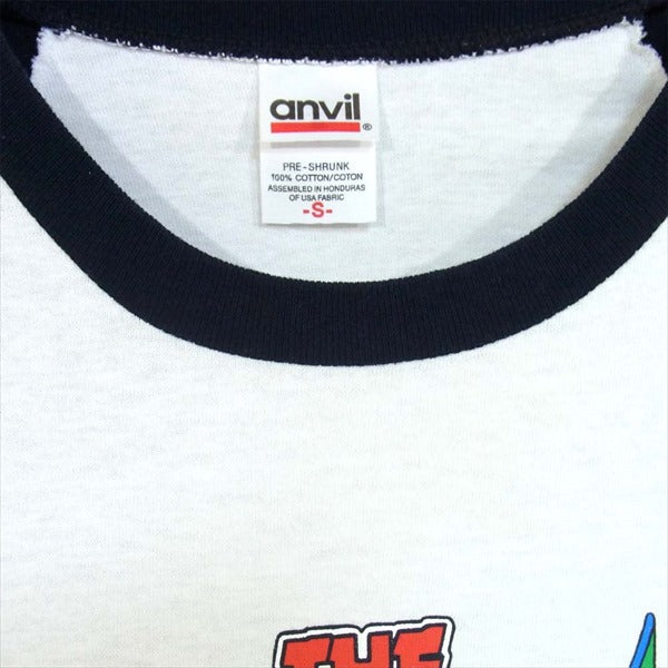 アンビル THE ROLLING STONES ローリングストーンズ ラグランTシャツ ラグラン Tシャツ ホワイト系 ホワイト系 S【中古】