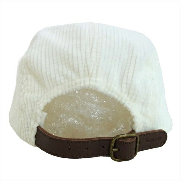 Supreme シュプリーム 17AW Waffle Corduroy Camp Cap ワッフルコーデュロイ キャンプ キャップ ホワイト系  ホワイト系【中古】