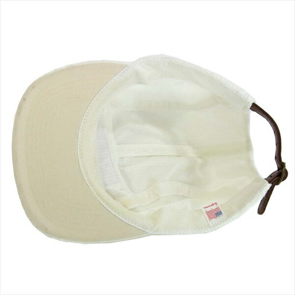 Supreme シュプリーム 17AW Waffle Corduroy Camp Cap ワッフルコーデュロイ キャンプ キャップ ホワイト系  ホワイト系【中古】