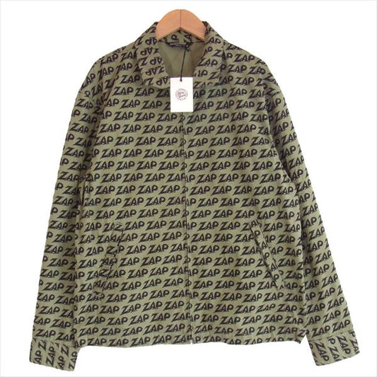 COOTIE クーティー CET-17S204 Zap All Over Jacket スイングトップ ジャケット カーキ(オリーブグリーン)系 M【極上美品】【中古】