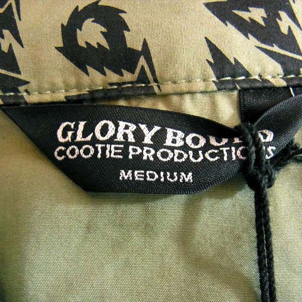 COOTIE クーティー CET-17S204 Zap All Over Jacket スイングトップ ジャケット カーキ(オリーブグリーン)系 M【極上美品】【中古】