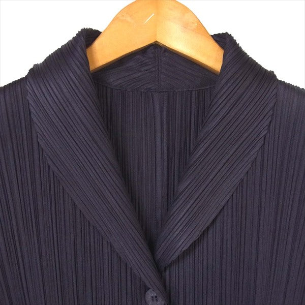 PLEATS PLEASE プリーツプリーズ PP03-JD202 ボレロ レディース ジャケット パープル系 パープル系 3【中古】