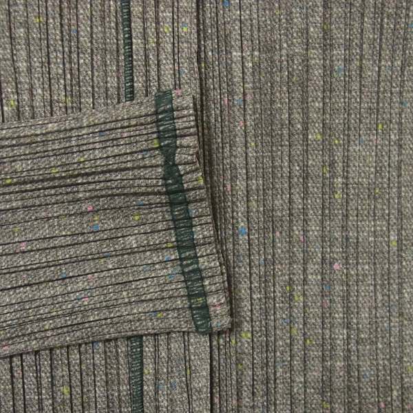 PLEATS PLEASE プリーツプリーズ PP12-JD265 ネップツイード転写プリント ノーカラー レディース ジャケット グレー系 グレー系 3【美品】【中古】