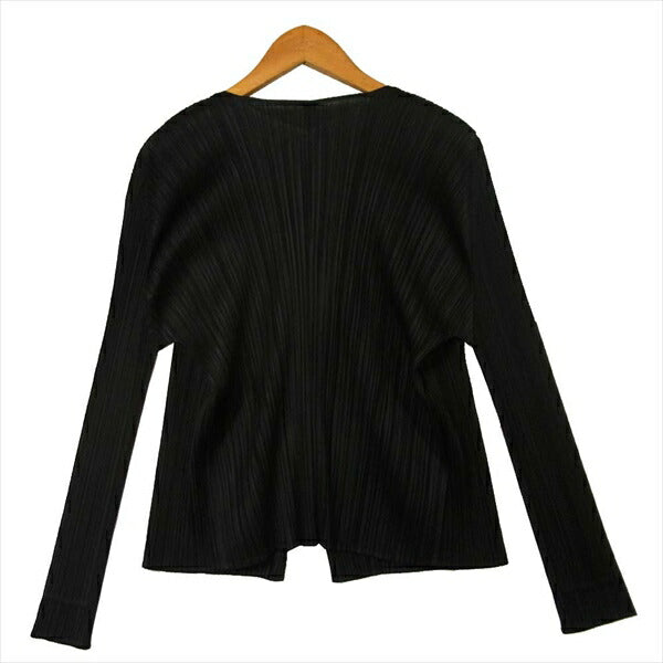 PLEATS PLEASE プリーツプリーズ イッセイミヤケ ISSEY MIYAKE PP83-JO814 レイヤード アンサンブル セット ジャケット ブラック系 3【美品】【中古】