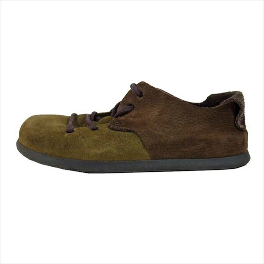 BIRKENSTOCK ビルケンシュトック montana モンタナ シューズ レディース サンダル カーキ×ブラウン系 カーキ×ブラウン系 38E【中古】