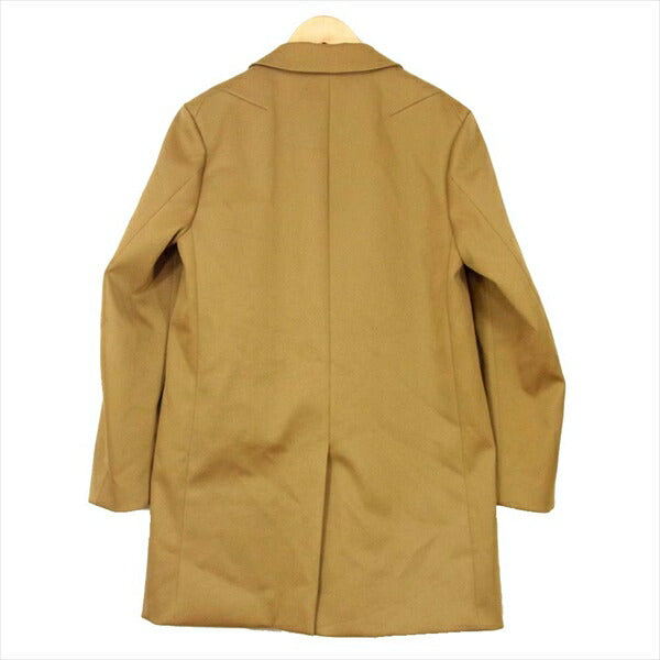 STUDIOUS ステュディオス 108654002 無地 シンプル クリンプクロス チェスター コート ブラウン系 ブラウン系 2【中古】