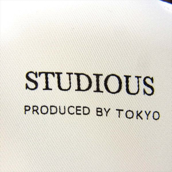 STUDIOUS ステュディオス 108654002 無地 シンプル クリンプクロス チェスター コート ブラウン系 ブラウン系 2【中古】