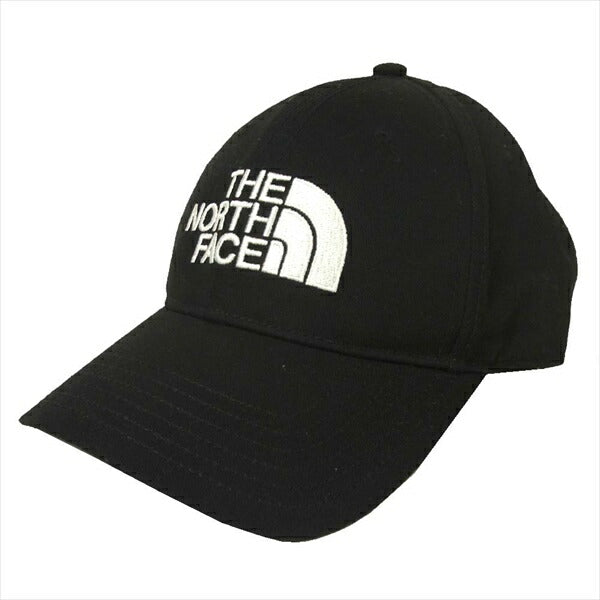 THE NORTH FACE ノースフェイス NN02044 LOGO CAP ロゴ刺繍 バックベルト キャップ ブラック系 ブラック系 FREE【美品】【中古】
