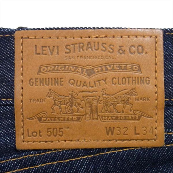 Levi's リーバイス 00505 1869 USA製 505セルビッジ デニムパンツ デニム パンツ インディゴブルー系 インディゴブルー系 W32【新古品】【未使用】【中古】