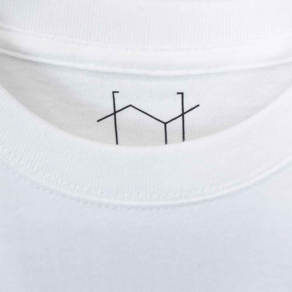 ポヴァール GENE T プリントTシャツ プリント 半袖 genesis VID Tシャツ 白系 白系 L【新古品】【未使用】【中古】