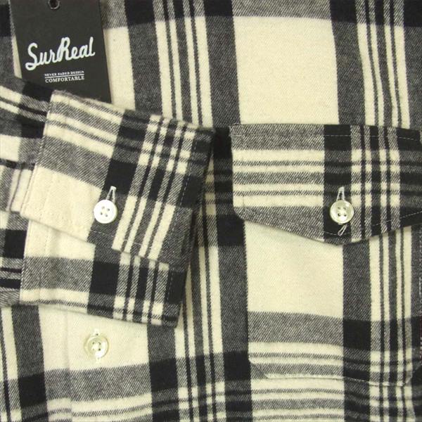 シュルリアル TOHRU コーデュロイ 長袖シャツ オフホワイト系 M【新古品】【未使用】【中古】