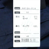 ato アトウ AM12A-P16 スラックス 日本製 スラックスパンツ ダークネイビー系 ダークネイビー系 46【新古品】【未使用】【中古】