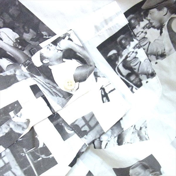 エー・フォー ラブス AFS15-SH0001 ALLOVER プリント シャツ 長袖シャツ ブラック系 M【新古品】【未使用】【中古】