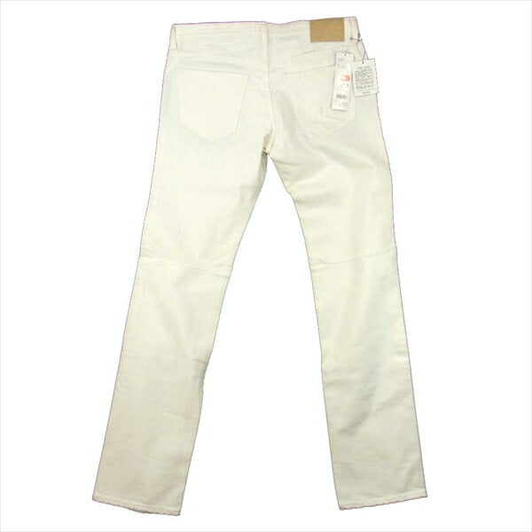 NUMBER(N)INE ナンバーナイン S15-NNP001REGULAR STRAIGHT DAMAGED DENIM PANT レギュラー ストレート ダメージ デニム パンツ オフホワイト系 オフホワイト系 2×32【中古】