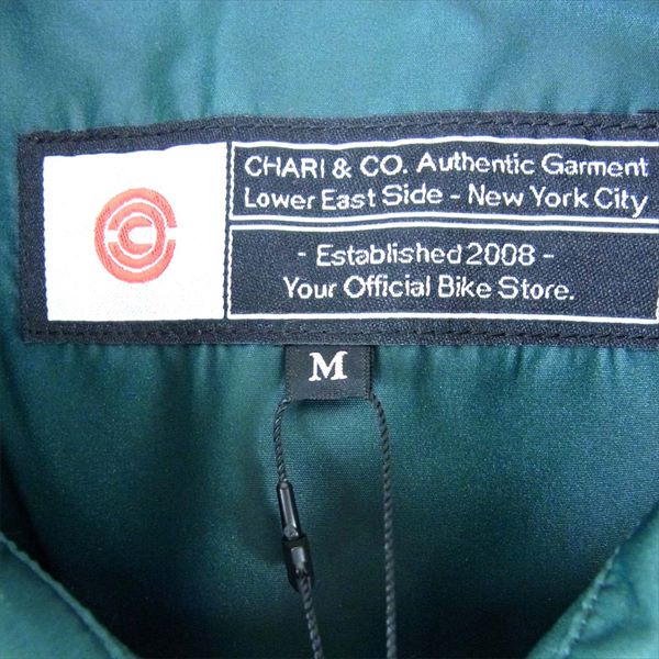 チャリアンドコー cc01-190115s-02 CHINA TOWN GM JKT チャイナタウン ナイロン ジャケット グリーン系 グリーン系 M【新古品】【未使用】【中古】