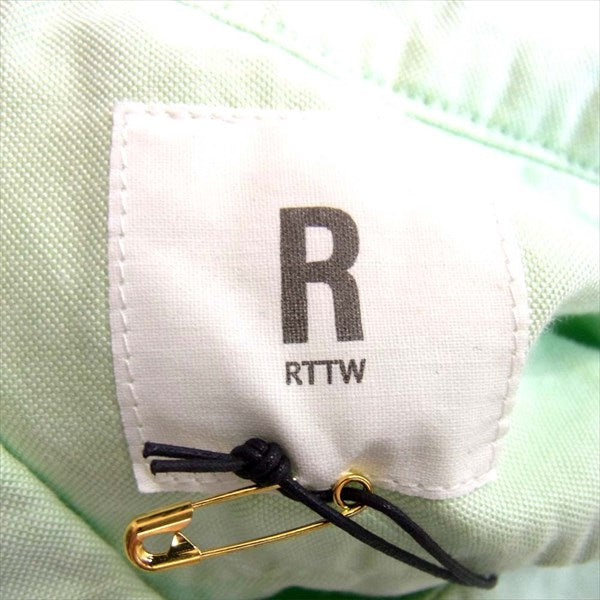 ROTTWEILER ロットワイラー OX SS B.D SHIRT オックスフォード 半袖シャツ グリーン系 グリーン系 S【新古品】【未使用】【中古】