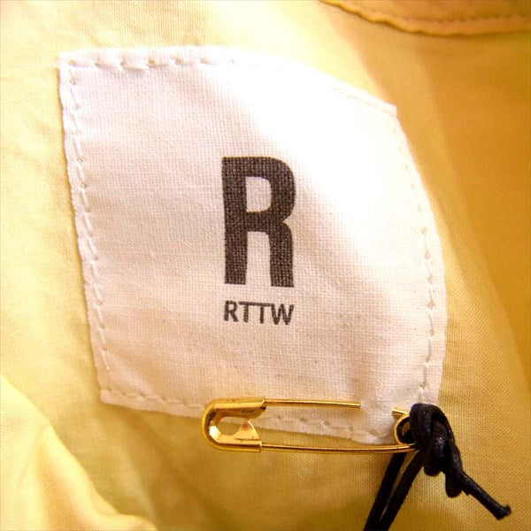 ROTTWEILER ロットワイラー COLOR LEGULAR SHIRTS レギュラー 長袖シャツ イエロー系 イエロー系 S【新古品】【未使用】【中古】