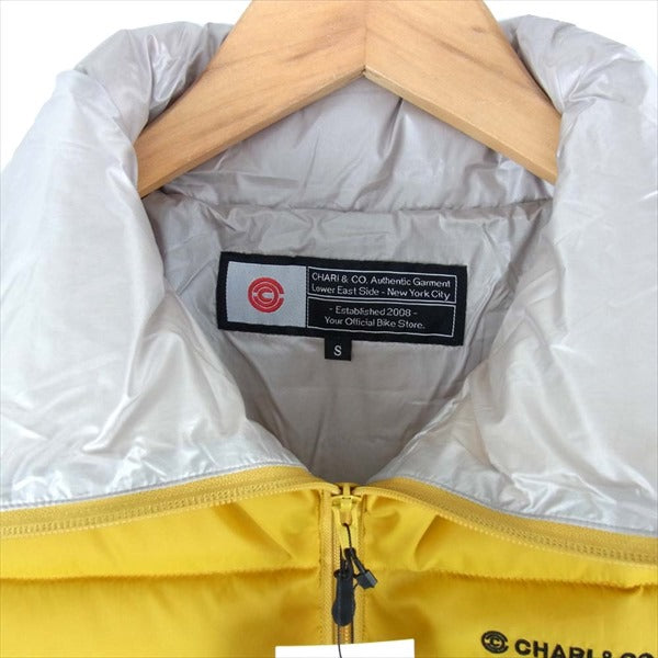 チャリアンドコー cc01-180915a-04 HI NECK PUFF JKT 中綿 ジャケット 中綿 ジャケット イエロー系 S【新古品】【未使用】【中古】