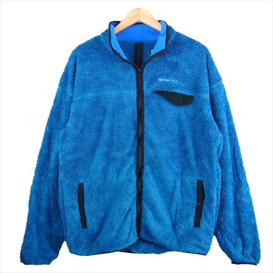 チャリアンドコー cc01-180915a-05 FLEECE BOA CARDIGAN フリース ジャケット 青系 L【新古品】【未使用】【中古】
