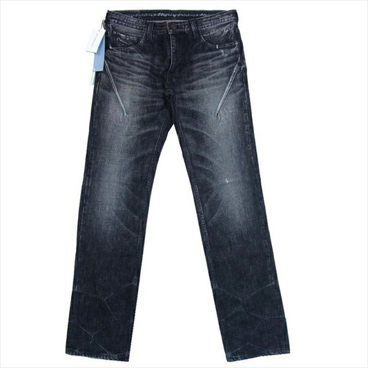 NUMBER(N)INE ナンバーナイン NNBP001D REGULAR STRAIGHT デニムパンツ デニム パンツ インディゴブルー系 インディゴブルー系 S【新古品】【未使用】【中古】