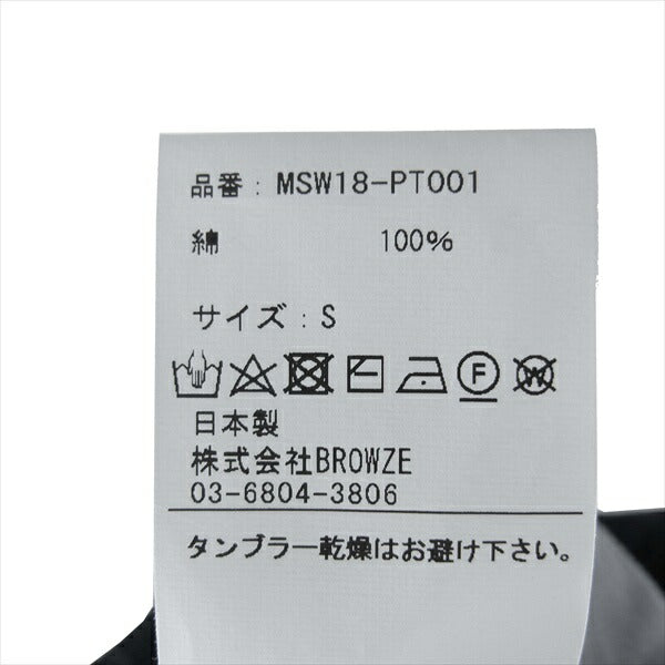 エーフォーラブス MWS18-PT001 TRAVEL PANTS トラベル パンツ ブラック系 ブラック系 S【新古品】【未使用】【中古】