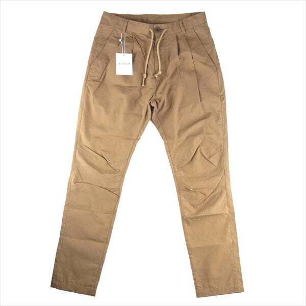 エーフォーラブス MWS18-PT001 TRAVEL PANTS トラベル パンツ ベージュ系 ベージュ系 S【新古品】【未使用】【中古】